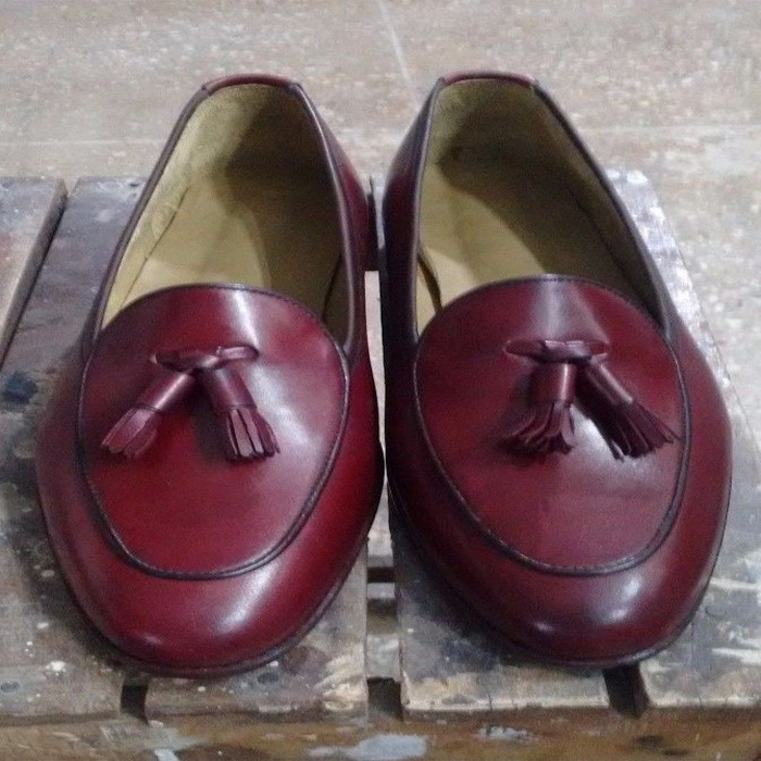 custom made leather shoes